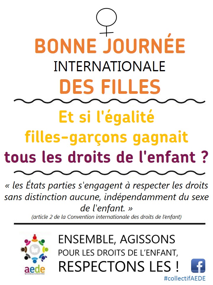 Et si l’égalité filles-garçons gagnait tous les droits de l’enfant ?