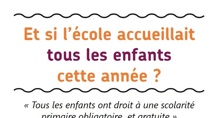 Et si l’école accueillait tous les enfants cette année ?