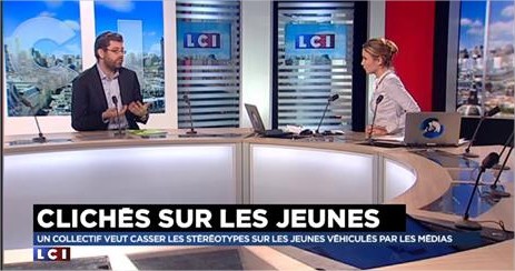 Collectif AEDE - Des organisations de jeunesse membres AEDE sur LCI pour l’émission « Dans nos quartiers »